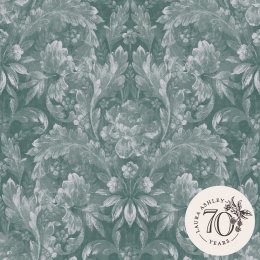 Laura Ashley Apolline Jade Green Wallpaper 