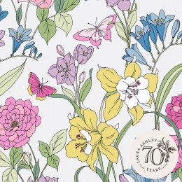 Laura Ashley Gilly Multi Wallpaper