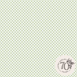 Laura Ashley Wickerwork Leaf Green Wallpaper