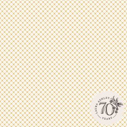 Laura Ashley Wickerwork Pale Ochre Yellow Wallpaper