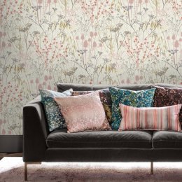 Clarissa Hulse Summer Border Shell Wallpaper Room