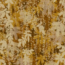 Clarissa Hulse Canopy Antique Gold Wallpaper