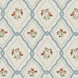 Laura Ashley Alphabet Dove Grey Wallpaper
