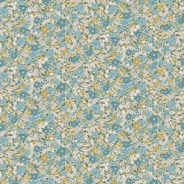 Laura Ashley Loveston Newport Blue Wallpaper