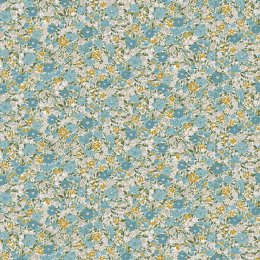 Laura Ashley Loveston Newport Blue Wallpaper