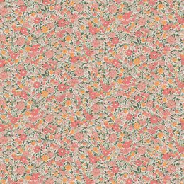 Laura Ashley Loveston Coral Pink Wallpaper