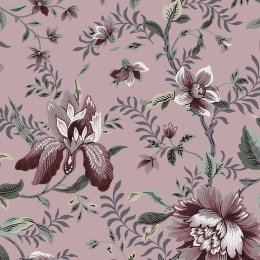 Laura Ashley Edita's Garden Pale Blackberry Wallpaper