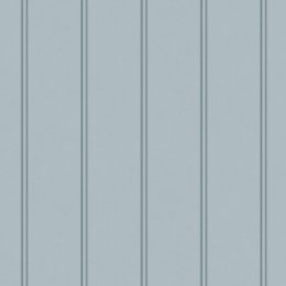 Laura Ashley Chalford Wood Panelling Seaspray Blue Wallpaper