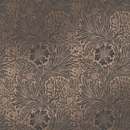 Morris at Home Marigold Fibrous Charcoal Wallpaper
