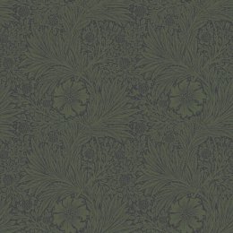 Morris at Home Marigold Fibrous Green Wallpaper