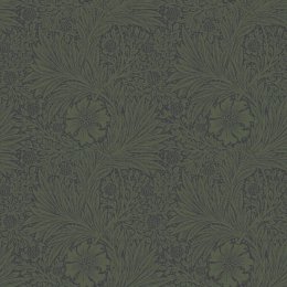 Morris at Home Marigold Fibrous Green Wallpaper