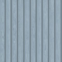 Holden Decor Wood Slat Blue Wallpaper 13302