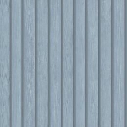 Holden Decor Wood Slat Blue Wallpaper 13302