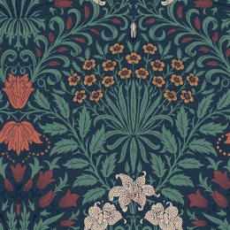 Flat image of Garden Moonlight wallpaper by William Morris at Home