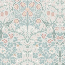 Flat image of Blackthorn Meadow wallpaper by William Morris at Home