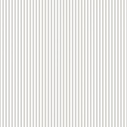 Galerie Small Stripe Silver/Grey Wallpaper
