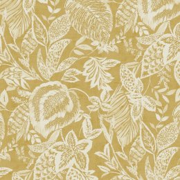 Grandeco Mae Ochre Wallpaper 171802