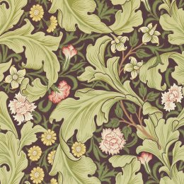 Morris & Co Leicester Woad/Sage Wallpaper 212541