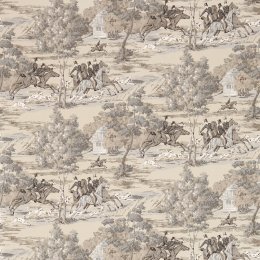 Sanderson Tally Ho Pearl/Grey Wallpaper 214599