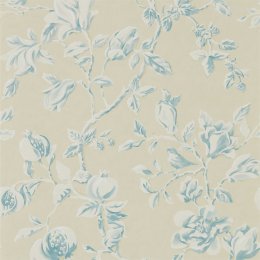 Sanderson Magnolia and Pomegranate wallpaper 215725