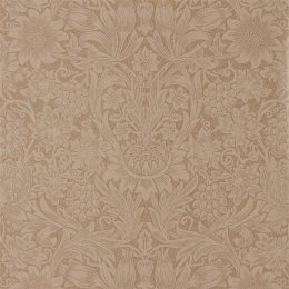 Morris & Co Pure Sunflower Copper & Russet Wallpaper