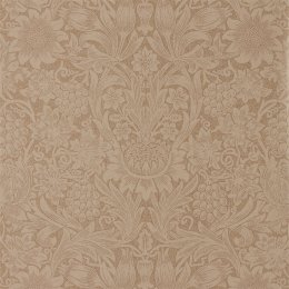 Morris & Co Pure Sunflower Copper & Russet Wallpaper