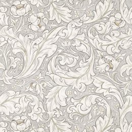 Morris and Co Pure Bachelors Stone and Linen Wallpaper 216050