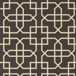 Sanderson Hampton Trellis Charcoal Wallpaper 216662