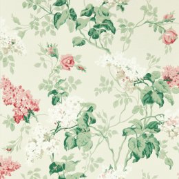 Sanderson Sommerville Blush/Grey Birch Wallpaper 217050