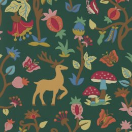 Sanderson Forest Of Dean Midnight / Multi Wallpaper