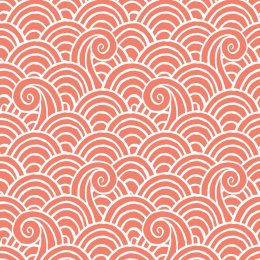 A Street Prints Alorah Coral Wallpaper