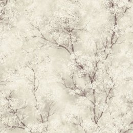 AS Creation Blossom Glitter Tree Cream Wallpaper