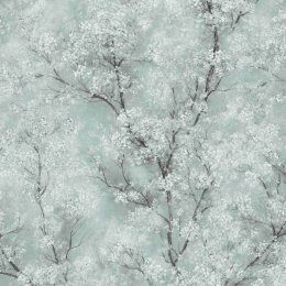 AS Creation Blossom Tree Green Wallpaper 374203