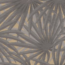 Living Walls Marrakech Palm Grey/Gold Wallpaper 378611