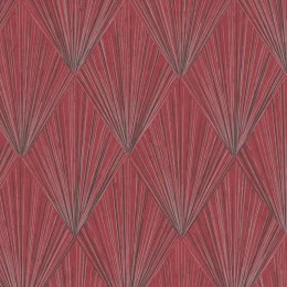 Living Walls New York Art Deco Red Wallpaper 378642