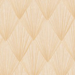 Living Walls New York Art Deco Cream and Gold Wallpaper 378643