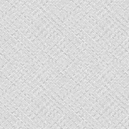 Galerie Flora Herringbone Weave Silver & Grey Wallpaper
