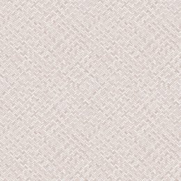 Galerie Flora Herringbone Weave Pink Wallpaper