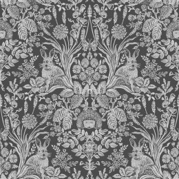 Holden Decor Harlen Charcoal Wallpaper 50230