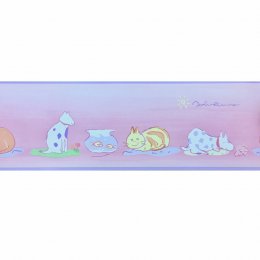 John Lennon Real Love Pink/Purple Border