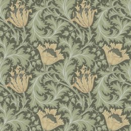 Galerie Hidden Treasures Anemone Green Yellow Wallpaper