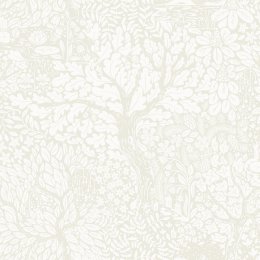 Galerie Olle Beige / White Wallpaper