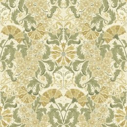 Galerie Öjvind Cream / Olive / Beige Wallpaper