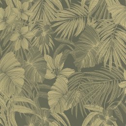 Grandeco Joelle Green Wallpaper A51302