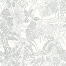 Grandeco Joelle White Wallpaper A51303