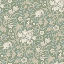Grandeco Marian Sage Wallpaper A67102