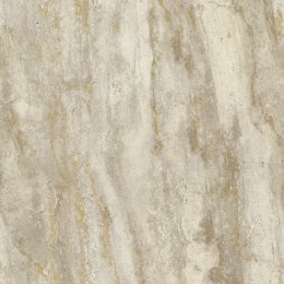 Stone Facade Neutral Wallpaper by Grandeco features soft beige tones with metallic gold accents for a refined, natural stone effect with a subtle shimmer.