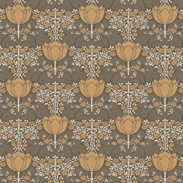 Casadeco Fox Trot Brown Wallpaper 82232439