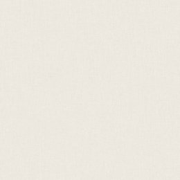 Caselio Linen Plain Cream Wallpaper 68521000