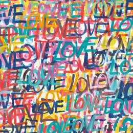 ohpopsi Love Scribble Pop Riot Wallpaper CEP50120W
